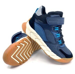 Chlapecká kotníková obuv Geox  J Flexyper pro Denim/ Black Velikost: 29