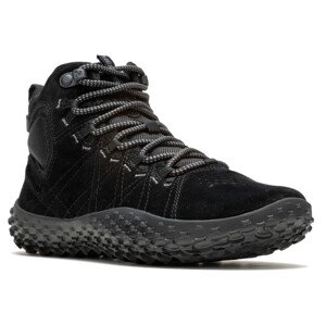 Merrell Wrapt Mid WP Black/ Black Velikost: 41, Vnitřní délka boty: 26,0 cm, Vnitřní šířka boty: 9,6 cm