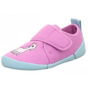 Dívčí barefoot botičky Superfit Venti Lilla/Hellgrun 1-006700 Velikost: 30