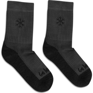 BeLenka Dětské barefootové ponožky Be Lenka Kids - Crew - Merino Wool - Grey Velikost: 27-30
