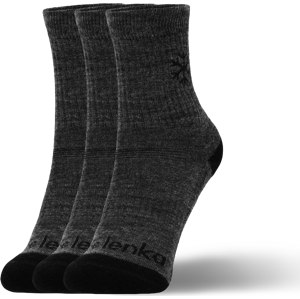 BeLenka Dětské barefootové ponožky Be Lenka Kids - Crew - Merino Wool - Grey - 3 pack Velikost: 31-34