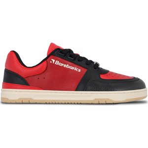 Barefoot tenisky Barebarics Wave - Black & Red Velikost: 40