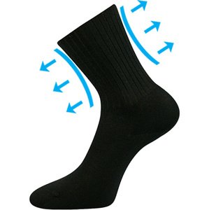 Boma® Ponožky Boma Diarten - černá Velikost: 41-42 (27-28)
