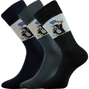 Boma® 3PACK Ponožky Boma KR 111 - mix A Velikost: 39-42 (26-28)