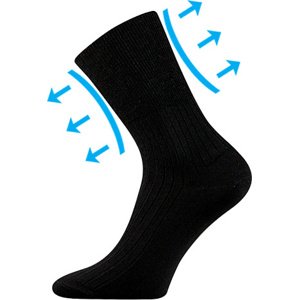Boma® Ponožky Boma Zdrav. - černá Velikost: 41-42 (27-28)