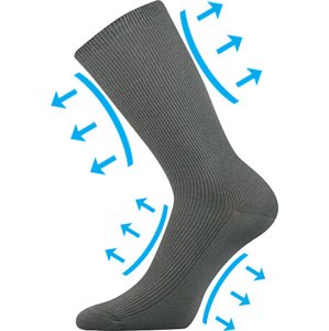 Lonka® Ponožky Lonka Oregan - šedá Velikost: 39-42 (26-28)