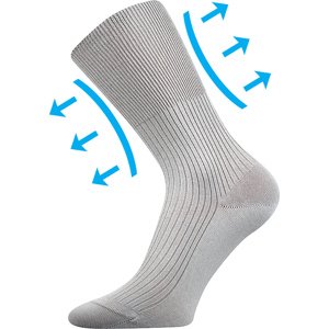 Lonka® Ponožky Lonka Zdravan - sv.šedá Velikost: 38-39 (25-26)