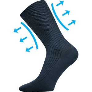Lonka® Ponožky Lonka Zdravan - tm.modrá Velikost: 41-42 (27-28)