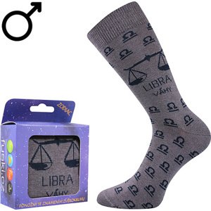 Boma® Ponožky Boma Zodiac - VÁHY Velikost: 38-41 (25-27)