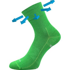 VoXX® Ponožky VoXX Baeron - zelená Velikost: 39-42 (26-28)
