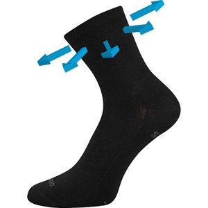 VoXX® Ponožky VoXX Baeron - černá Velikost: 43-46 (29-31)