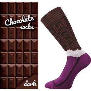 Lonka® Ponožky Lonka Chocolate - dark Velikost: 42-45 (28-30)