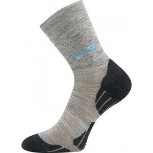 VoXX® Ponožky VoXX Irizarik - sv.šedá/tyrkys Velikost: 20-24 (14-16)