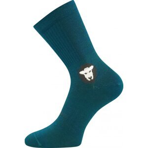 VoXX® Ponožky VoXX Barefootan merino - modro-zelená Velikost: 39-42 (26-28)