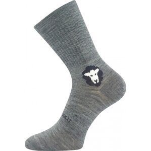 VoXX® Ponožky VoXX Barefootan merino - sv.šedá Velikost: 39-42 (26-28)
