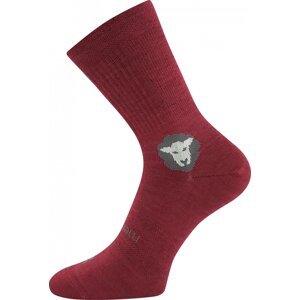 VoXX® Ponožky VoXX Barefootan merino - vínová Velikost: 39-42 (26-28)