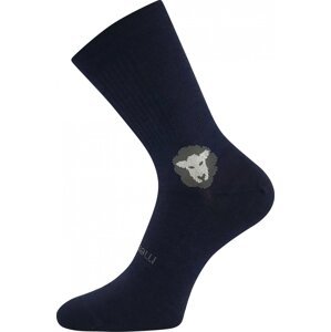 VoXX® Ponožky VoXX Barefootan merino - tm.modrá Velikost: 39-42 (26-28)