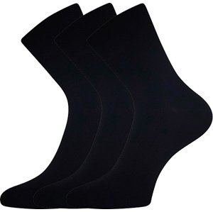 Boma® Ponožky Boma Ekom 3pár - černá Velikost: 39-42 (26-28)
