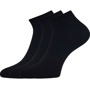 Boma® Ponožky Boma Ekos 3pár - černá Velikost: 39-42 (26-28)