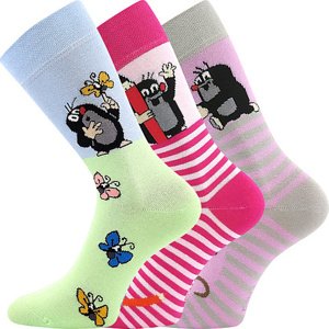 Boma® 3PACK Ponožky Boma KR 111 - mix 1 Velikost: 39-42 (26-28)