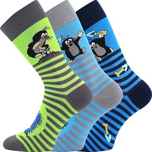 Boma® 3PACK Ponožky Boma KR 111 - mix 2 Velikost: 39-42 (26-28)