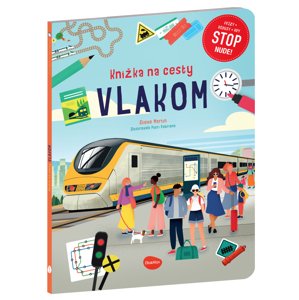 ELLA & MAX Knižka na cesty VLAKOM – Stop nude: kvízy, rébusy, hry